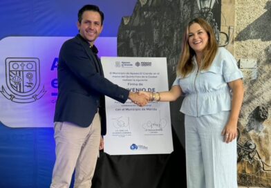 Cecilia Patrón comparte en Apaseo el Grande, Guanajuato, la estrategia de ordenamiento de Mérida