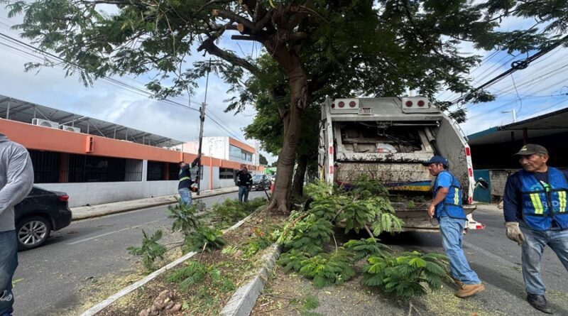 El Ayuntamiento de Mérida intensifica trabajos preventivos ante los probables efectos de Isaías