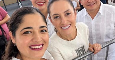 Carnicería electoral en Umán: Kenia presume a su mujer ante Sheinbaum y a Conchi Ruiz la envían al montón