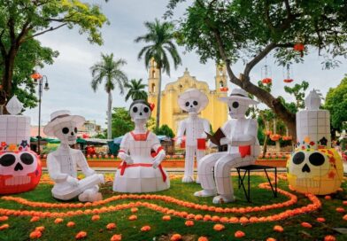 “Ánimas iluminadas” toma forma en el parque de San Juan